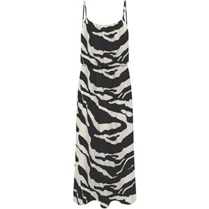 ONLY Onlnova Life Vis Strap Maxi Dress AOP, Black, 12 ONLY Onlnova Life Vis Strap Maxi Dress AOP, Black, 12