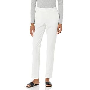 Amazon Essentials Women's Bi-Stretch Full Length Straight Leg Trouser, Ivory, 22 Amazon Essentials Women's Bi-Stretch Full Length Straight Leg Trouser, Ivory, 22