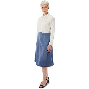 Tommy Hilfiger Women’s Flare Uma Denim Midi Skirt with Belt, Blue (Uma), 14 Tommy Hilfiger Women’s Flare Uma Denim Midi Skirt with Belt, Blue (Uma), 14