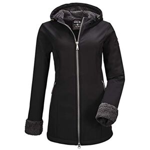 G.I.G.A. DX Women's Burzowy Wmn Softshell Prk A Casual Softshell Parka with Hood, womens, Casual softshell parka with hood., 36045-000, black, 38 G.I.G.A. DX Women's Burzowy Wmn Softshell Prk A Casual Softshell Parka with Hood, womens, Casual softshell parka with hood., 36045-000, black, 38