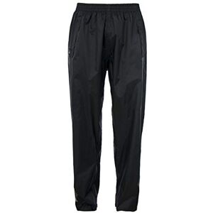Trespass Unisex Packaway Trousers Qikpac Waterproof, Windproof, Taped Seams, Full Elasticated Waist, Packs Into Mesh Pouch, 3 Pocket Openings Black Trespass Unisex Packaway Trousers Qikpac Waterproof, Windproof, Taped Seams, Full Elasticated Waist, Packs Into Mesh Pouch, 3 Pocket Openings Black