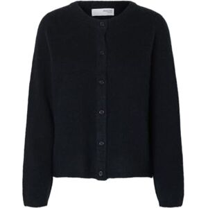 SELECTED FEMME Slflulu New LS Knit Cardigan Noos, Dark Sapphire, M SELECTED FEMME Slflulu New LS Knit Cardigan Noos, Dark Sapphire, M