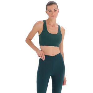 Dagi Women's Sleeveless U-Neck Slim Fit Sports Bra, Dark Green, L Dagi Women's Sleeveless U-Neck Slim Fit Sports Bra, Dark Green, L