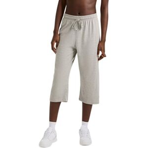 Champion Women's Capri Pants, Lightweight Lounge Cropped Pants, Jersey Knit Capri for Women, 18, Oxford Gray, S Champion Women's Capri Pants, Lightweight Lounge Cropped Pants, Jersey Knit Capri for Women, 18, Oxford Gray, S