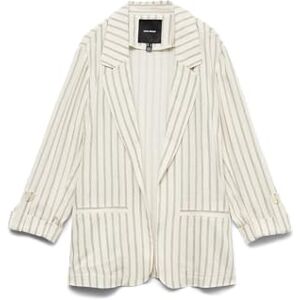 VERO MODA Women's Vmrosie 3/4 Loose Blazer Noos, Gardenia, XS VERO MODA Women's Vmrosie 3/4 Loose Blazer Noos, Gardenia, XS