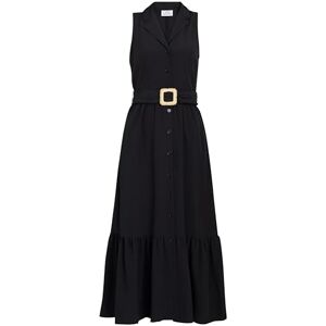 Gina Bacconi Women's Maxi Shirt Dress Cocktail, Black, S Gina Bacconi Women's Maxi Shirt Dress Cocktail, Black, S