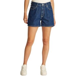 Tommy Hilfiger Women's High Waist Mini Ace Denim Shorts, Blue (Ace), 33W Tommy Hilfiger Women's High Waist Mini Ace Denim Shorts, Blue (Ace), 33W