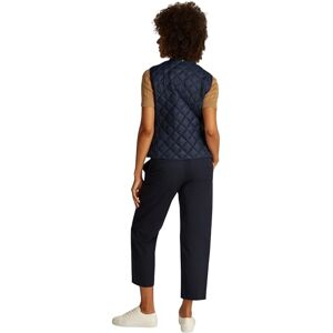 Tommy Hilfiger Women’s Lightweight Quilted Collarless Down Gilet, Blue (Dark Night Navy), XS Tommy Hilfiger Women’s Lightweight Quilted Collarless Down Gilet, Blue (Dark Night Navy), XS