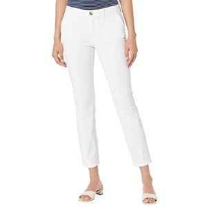 Tommy Hilfiger Women's Hampton Chino Pants, White, 8 Tommy Hilfiger Women's Hampton Chino Pants, White, 8
