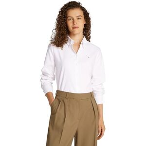 Tommy Hilfiger Women’s Relaxed Fit Oxford Shirt, White (Th Optic White), 10 Tommy Hilfiger Women’s Relaxed Fit Oxford Shirt, White (Th Optic White), 10