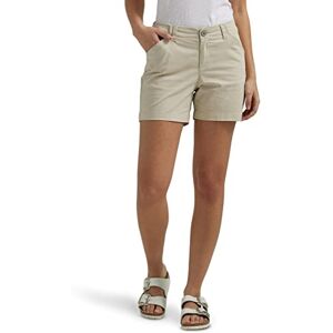 Lee Women's Regular Fit Chino Short, Pioneer Beige Lee Women's Regular Fit Chino Short, Pioneer Beige