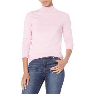 Amazon Essentials Women's Lightweight Roll Neck Long-Sleeve Jumper (Available in Plus Size), Light Pink, XXL Amazon Essentials Women's Lightweight Roll Neck Long-Sleeve Jumper (Available in Plus Size), Light Pink, XXL