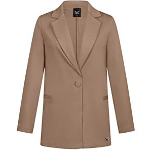 19V69 ITALIA Women's Zoe Brown Blazer, L 19V69 ITALIA Women's Zoe Brown Blazer, L