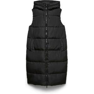 VERO MODA Women's Vmligaane Waistcoat Noos Vest, black, L VERO MODA Women's Vmligaane Waistcoat Noos Vest, black, L