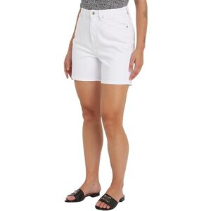 Tommy Hilfiger Women Jeans Shorts Straight High Waist, White (Th Optic White), 25W Tommy Hilfiger Women Jeans Shorts Straight High Waist, White (Th Optic White), 25W