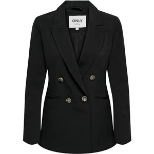 ONLY Women's ONLASTRID Life L/S FIT Blazer TLR NOOS Blazer, Black, ONLY Women's ONLASTRID Life L/S FIT Blazer TLR NOOS Blazer, Black,