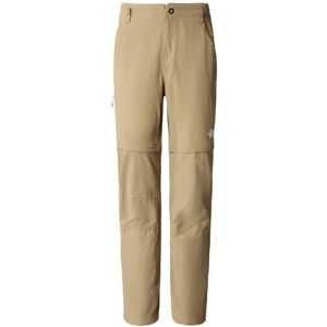 The North Face Women's Exploration Convertible Regular Straight Reg Pants, Khaki Stone, 12 The North Face Women's Exploration Convertible Regular Straight Reg Pants, Khaki Stone, 12