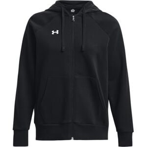 Under Armour Women's UA Rival Fleece FZ Hoodie Shirt Black Under Armour Women's UA Rival Fleece FZ Hoodie Shirt Black