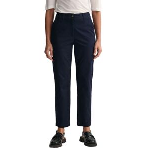 GANT Women's Slim Chinos Classic Trousers, Evening Blue, Standard, Evening Blue, 46 W GANT Women's Slim Chinos Classic Trousers, Evening Blue, Standard, Evening Blue, 46 W