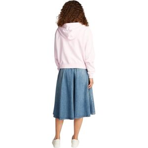 Tommy Hilfiger Women’s Script Zip Sweatshirt with Hood, Pink (Light Pink), L Tommy Hilfiger Women’s Script Zip Sweatshirt with Hood, Pink (Light Pink), L
