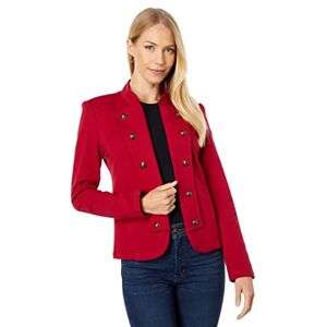 Tommy Hilfiger Women's Band Jacket, Chili Pepper, XL Tommy Hilfiger Women's Band Jacket, Chili Pepper, XL