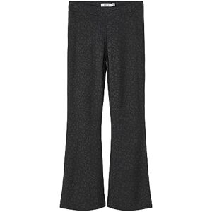 NAME IT Women's NKFFRIKKALI Bootcut Pant NOOS Shorts, Black, 110 NAME IT Women's NKFFRIKKALI Bootcut Pant NOOS Shorts, Black, 110