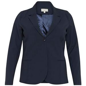 Kaffe Curve KCjia Casual Blazer, Midnight Navy, 46 Women's Kaffe Curve KCjia Casual Blazer, Midnight Navy, 46 Women's