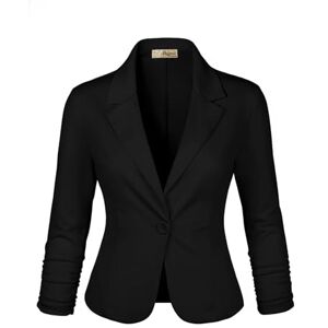 Hybrid & Company Womens Casual Work Office Blazer Jacket Made in USA Hybrid & Company Womens Casual Work Office Blazer Jacket Made in USA