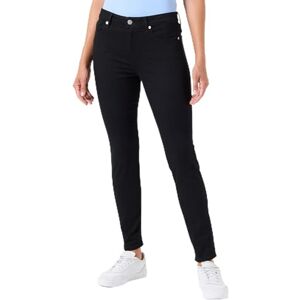 Tommy Hilfiger Women’s Como Skinny Fit Mid Rise Jeans, Black (Black), 24W/30L Tommy Hilfiger Women’s Como Skinny Fit Mid Rise Jeans, Black (Black), 24W/30L