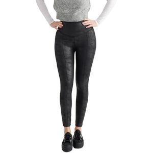 Yummie Women's Stretch and Shine Faux Leather Shaping Legging, Black, Large Yummie Women's Stretch and Shine Faux Leather Shaping Legging, Black, Large