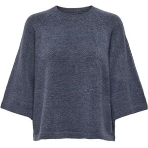 ONLY Female Knitted Jumper ONLSIMONI Knitted Jumper, Vintage Indigo, M ONLY Female Knitted Jumper ONLSIMONI Knitted Jumper, Vintage Indigo, M