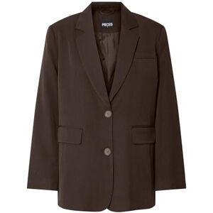PIECES Womens Pckamil Ls Loose Blazer Noos Bc, Hot Fudge, XXL UK PIECES Womens Pckamil Ls Loose Blazer Noos Bc, Hot Fudge, XXL UK