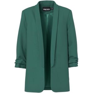 PIECES Womens Pcbosella 3/4 Noos Blazer, Trekking Green, L UK PIECES Womens Pcbosella 3/4 Noos Blazer, Trekking Green, L UK