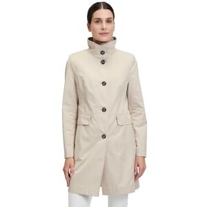 Gil Bret Women's Summer Coat with Stand-Up Collar, Silver beige, 14 Gil Bret Women's Summer Coat with Stand-Up Collar, Silver beige, 14
