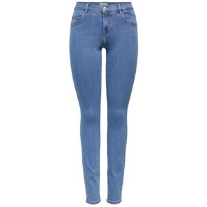ONLY Damen Onlrain Reg Skinny Dnm Noos Medium Blue Denim S/30L ONLY Damen Onlrain Reg Skinny Dnm Noos Medium Blue Denim S/30L