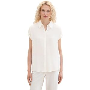 TOM TAILOR Women's Blouse, 10315 Whisper White, 8 TOM TAILOR Women's Blouse, 10315 Whisper White, 8