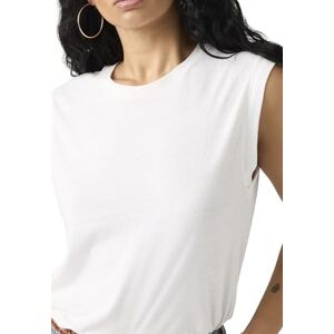 Levi's Women's Boxy Tank T-Shirt, White +, XXS Levi's Women's Boxy Tank T-Shirt, White +, XXS