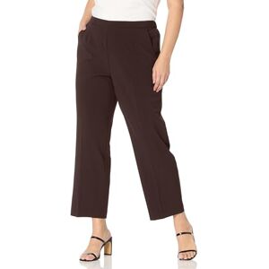 Briggs New York womensPetite All Around Comfort Pant Pants Brown 10 Petite Short Briggs New York womensPetite All Around Comfort Pant Pants Brown 10 Petite Short