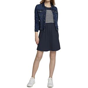 Tom Tailor Denim Ladies Jersey Mini Dress 1024956, 10668 Sky Captain Blue, Medium Tom Tailor Denim Ladies Jersey Mini Dress 1024956, 10668 Sky Captain Blue, Medium