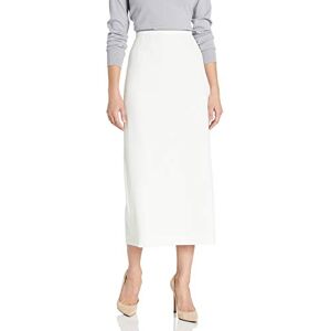 Kasper Women's Stretch Crepe Column Skirt, Vanilla Ice, 20 Kasper Women's Stretch Crepe Column Skirt, Vanilla Ice, 20