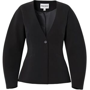 PIECES Pckamil LS Fitted Blazer Noos Bc, Black, L PIECES Pckamil LS Fitted Blazer Noos Bc, Black, L