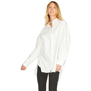 JACK & JONES Women's Jjxx Jxmission Ls Oversize Shirt Noos Blouse, White, XXS JACK & JONES Women's Jjxx Jxmission Ls Oversize Shirt Noos Blouse, White, XXS