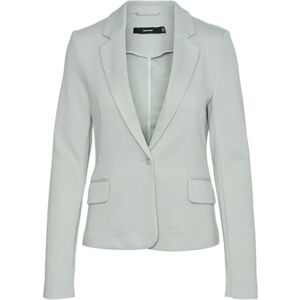 VERO MODA Women's Vmjulia LS JRS Noos Blazer, Gray Mist, 8 VERO MODA Women's Vmjulia LS JRS Noos Blazer, Gray Mist, 8