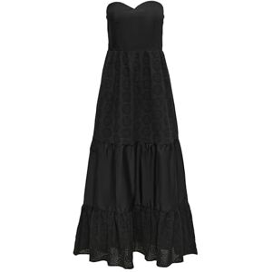 ONLY Onlfia Emb Tube Long Dress PTM, Black, M ONLY Onlfia Emb Tube Long Dress PTM, Black, M