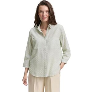 TOM TAILOR Women's Blouse, 38781 Green White Dobby Stipe, 10 TOM TAILOR Women's Blouse, 38781 Green White Dobby Stipe, 10