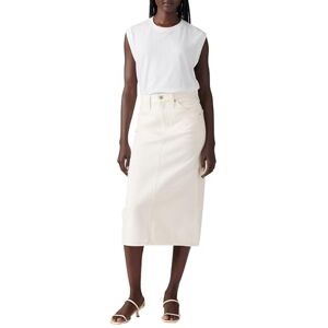 Levi's Hr Back Slit Skirt Snowing in La, Snowing in La, 27W Levi's Hr Back Slit Skirt Snowing in La, Snowing in La, 27W