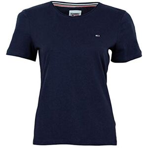 Tommy Hilfiger Tommy Jeans Women's Tjw Slim Jersey C Neck T Shirt, Twilight Navy, S Tommy Hilfiger Tommy Jeans Women's Tjw Slim Jersey C Neck T Shirt, Twilight Navy, S