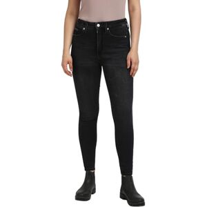 Calvin Klein Women’s High Rise Ankle Skinny Fit Jeans, Black (Denim Black), 27W Calvin Klein Women’s High Rise Ankle Skinny Fit Jeans, Black (Denim Black), 27W