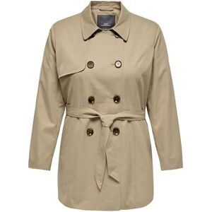 ONLY Carmakoma Carvalerie OTW Noos Women's Trench Coat, Ginger Root, M ONLY Carmakoma Carvalerie OTW Noos Women's Trench Coat, Ginger Root, M