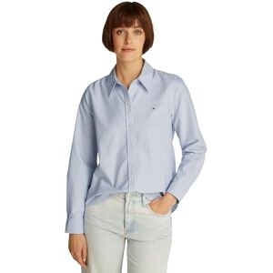 Tommy Hilfiger Women’s Relaxed Fit Oxford Shirt, Blue (Classic Ithaca STP Mid Blue), 44 Tommy Hilfiger Women’s Relaxed Fit Oxford Shirt, Blue (Classic Ithaca STP Mid Blue), 44